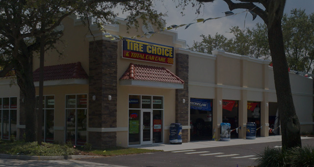 The Tire Choice Tile store front